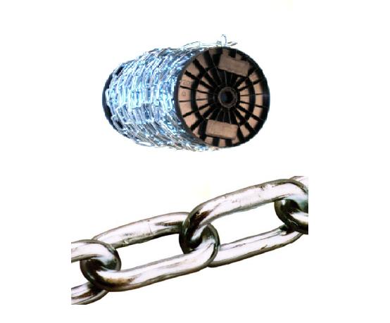 Lánc lapos  5 mm× 40 m horganyzott Kód:49045
