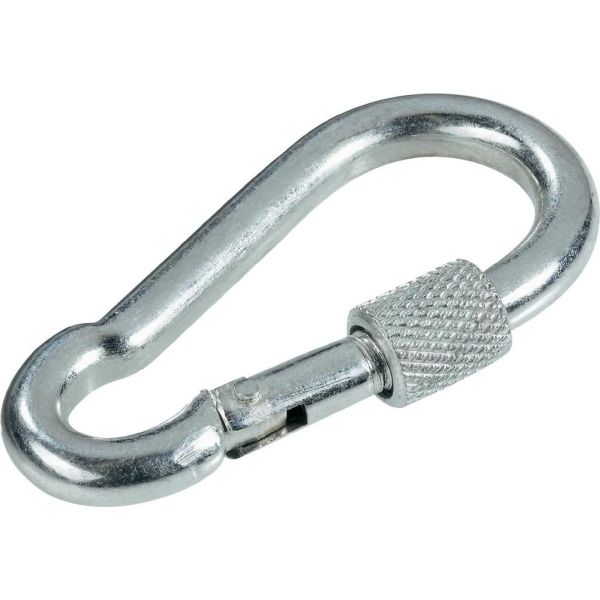Karabiner horganyzott menetes 10 x 100 mm Kód:49030