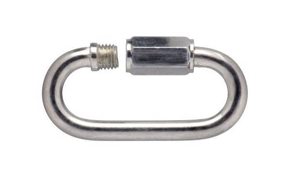 Láncszem menetes  6,0 × 58 mm horganyzott Kód:49060