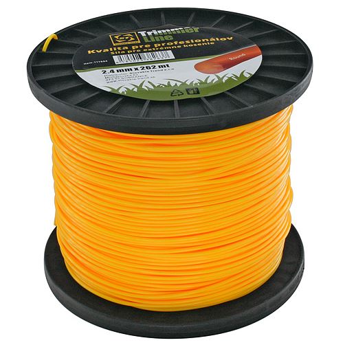 Fűszegélyvágó damil (kerek) 2,7 mm x 216 m Kód:111955, 88420