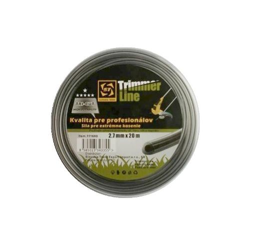 Fűszegélyvágó damil 2,7 mm x 20 m Kód:111680