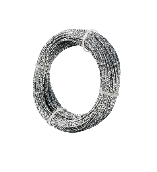 Sodronykötél 5 mm×20 m  horganyzott Kód:59055